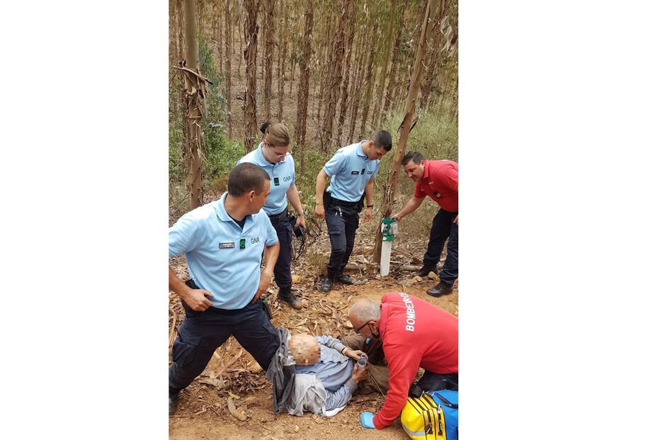 GNR resgata idoso desaparecido após cinco dias de buscas