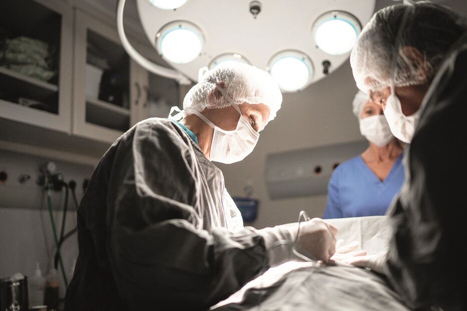 médico, enfermeiras, cirurgia