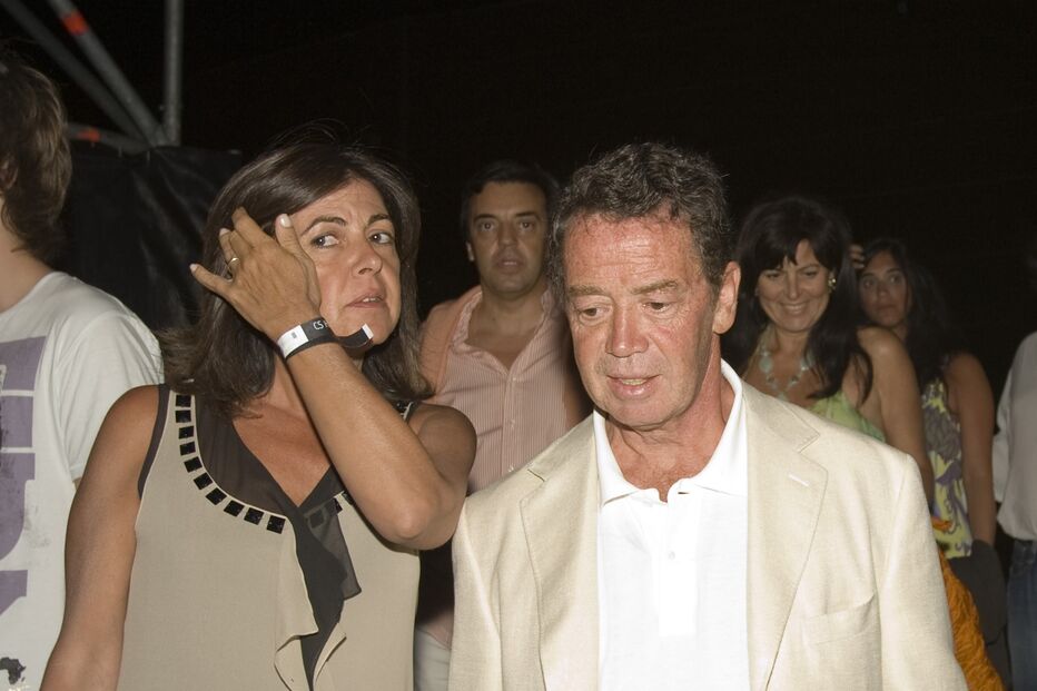 Manuel Pinho e esposa