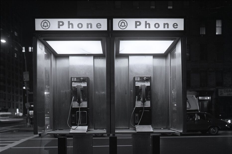 cabine telefónica, Nova Iorque