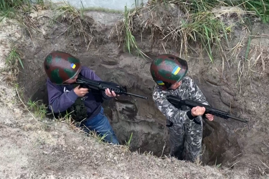 Crianças ucranianas