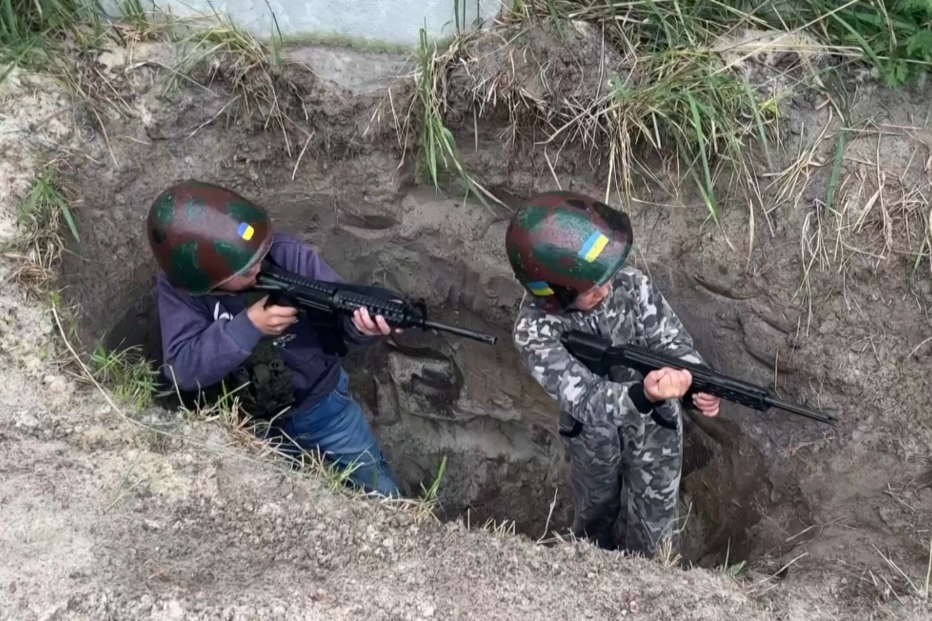 Crianças ucranianas