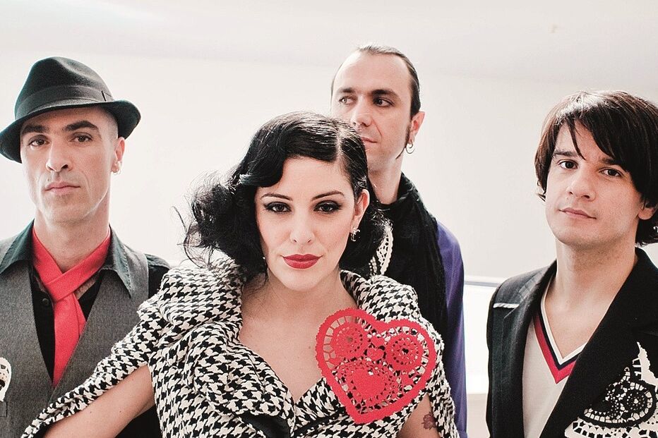 Paulo Praça, Sónia Tavares, Fernando Ribeiro e Nuno Gonçalves  