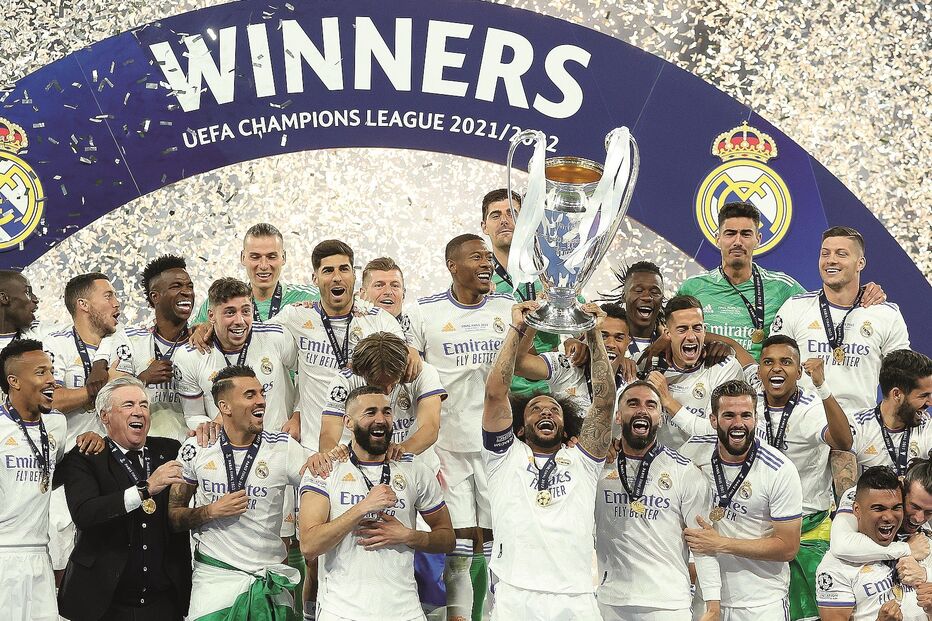 Um gesto 14 vezes repetido por jogadores do Real Madrid ao longo da História