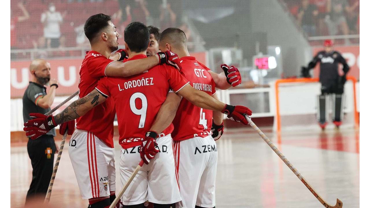 Sporting vence Benfica e empata final do Nacional de hóquei em patins