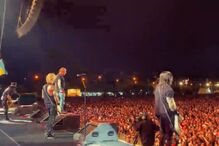 Guns N'Roses prestam homenagem à Ucrânia durante concerto em Lisboa