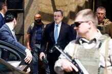 Macron, Scholz e Draghi já chegaram a Kiev 