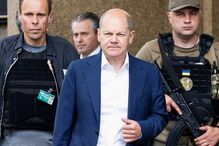 Macron, Scholz e Draghi já chegaram a Kiev 