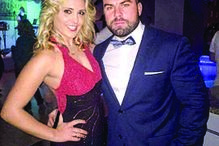 Sérgio Ribeiro e a mulher, Soraia