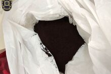 Cocaína dissimulada em pacotes de café	