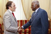 José Eduardo dos Santos e Paulo Portas