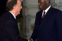 José Eduardo dos Santos e Jorge Sampaio