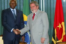 José Eduardo dos Santos e Lula da Silva