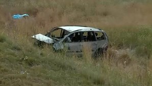 Dois mortos e quatro feridos em acidente na A1 em Santarém