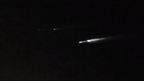 Vídeo mostra aparente chuva de meteoritos vista no Algarve, Alentejo e Espanha