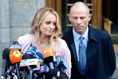 Michael Avenatti e Stormy Daniels