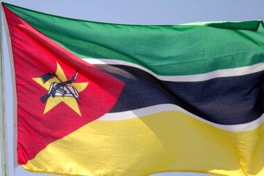 Bandeira, Moçambique