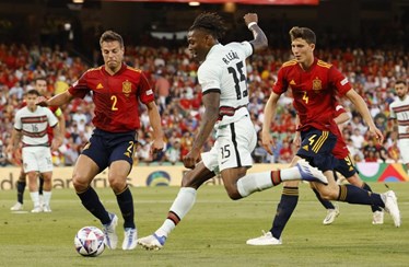 Espanha e Portugal empatam em Sevilha no arranque da Liga das