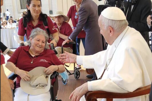 papa francisco, idoso de leiria