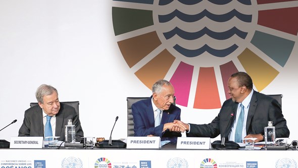 “Temos de mudar a maré”: António Guterres na abertura da Conferência dos Oceanos