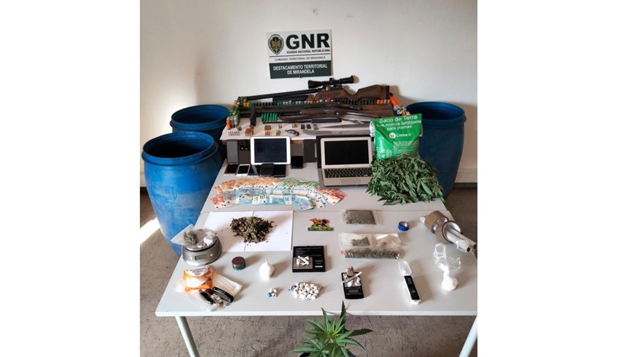 GNR detém seis pessoas por tráfico de droga 