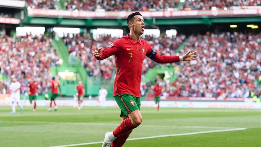 Cristiano Ronaldo voltou aos golos pela Seleção no jogo com a Suíça