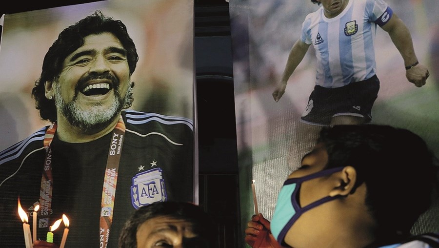 Maradona continua a ser alvo de frequentes homenagens na Argentina 