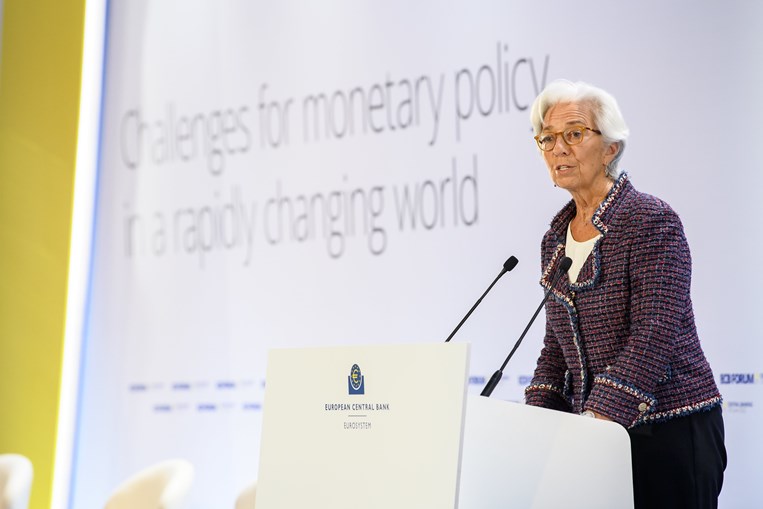 Christine Lagarde, presidente  do BCE
