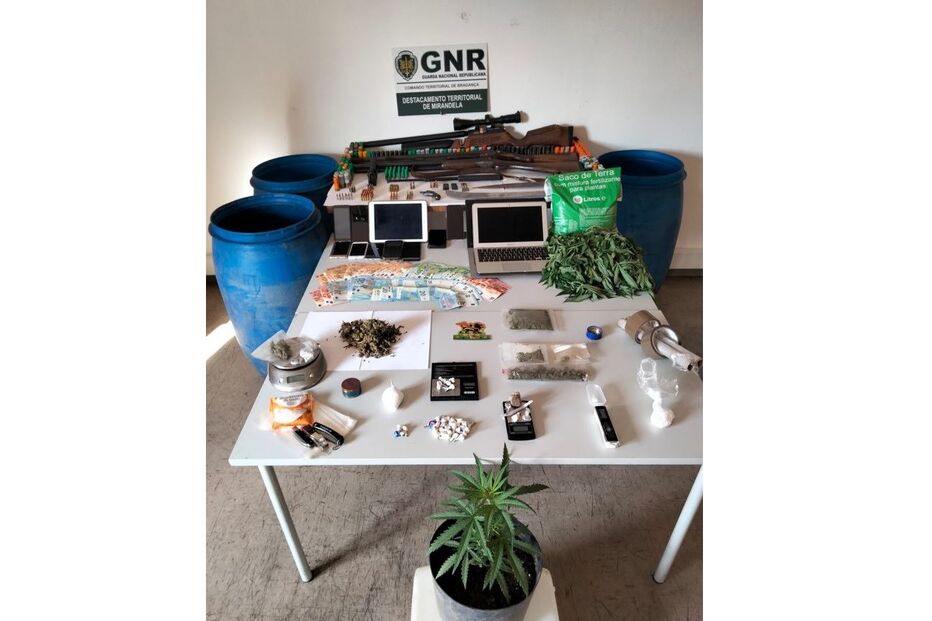 GNR detém seis pessoas por tráfico de droga 