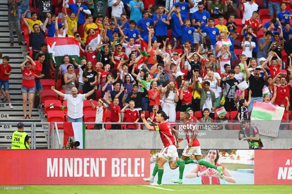 Liga das Nações, Hungria, Inglaterra 