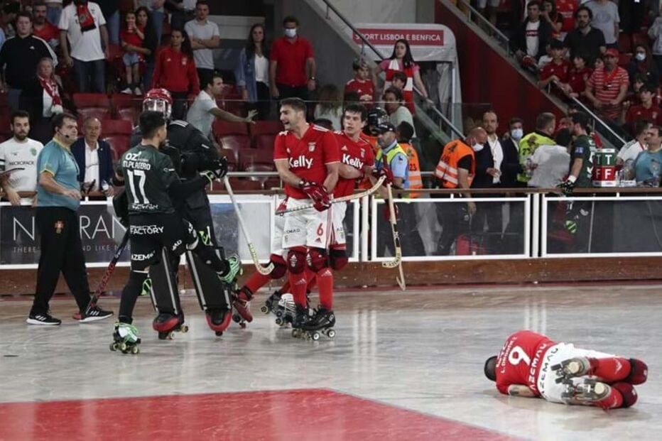 confrontos, hóquei, benfica, sporting