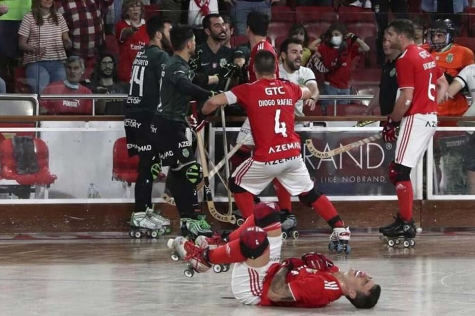 confrontos, hóquei, benfica, sporting
