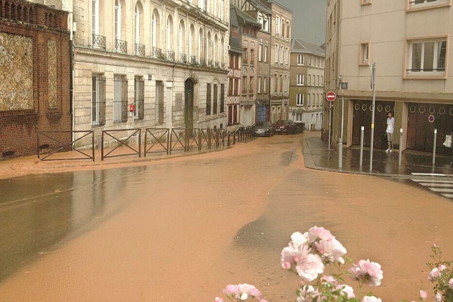 frança, chuvas, lama