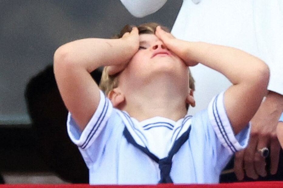 O príncipe Louis roubou as atenções no Jubileu de Platina de Isabel II