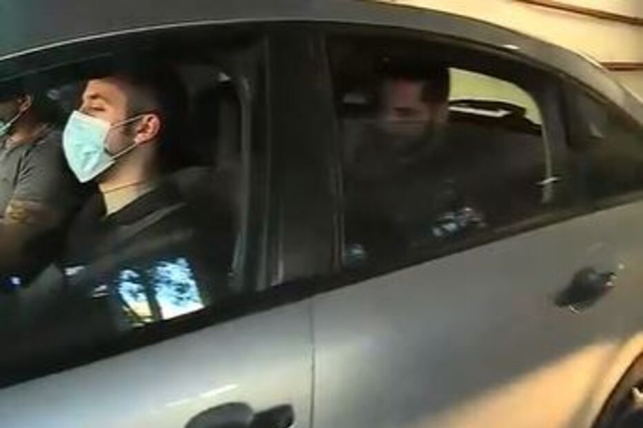 prisão preventiva para Marco 'Orelhas' e cunhado. Veja o momento da saída dos arguidos do tribunal