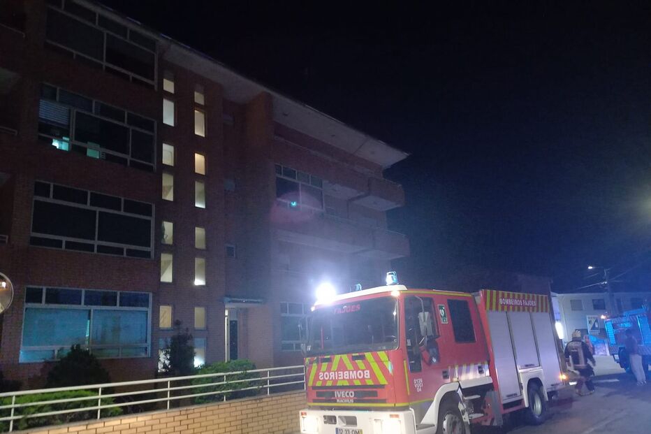 Bombeiros, incêndio, Oliveira de Azeméis