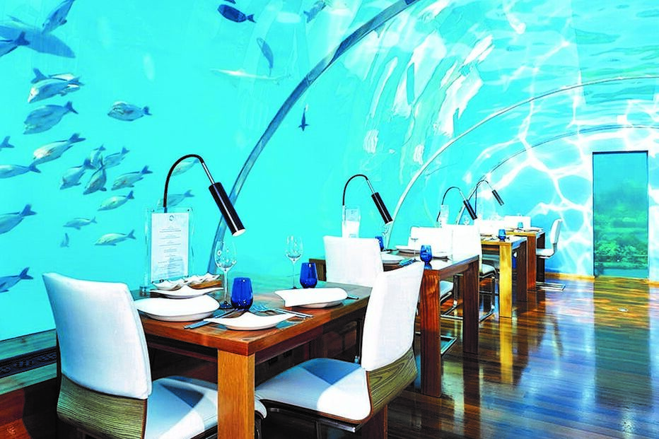 lhas Maldivas, restaurante