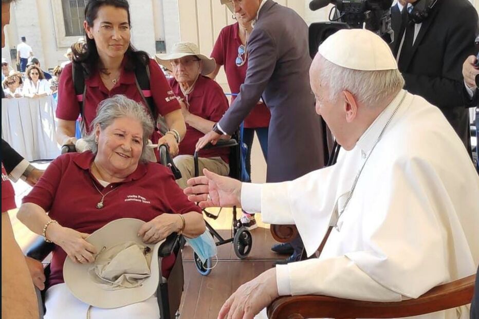 papa francisco, idoso de leiria
