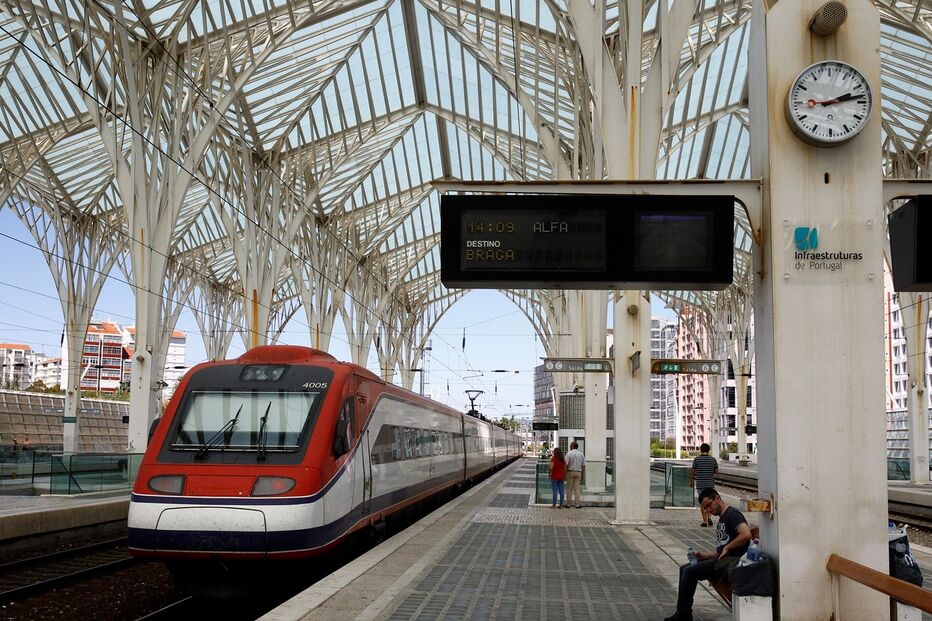 Estação do Oriente, em Lisboa