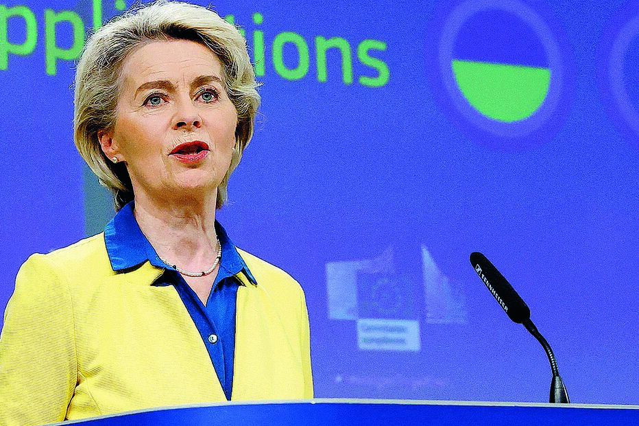 Ursula von der Leyen, União Europeia, Ucrânia, guerra, Rússia, Putin