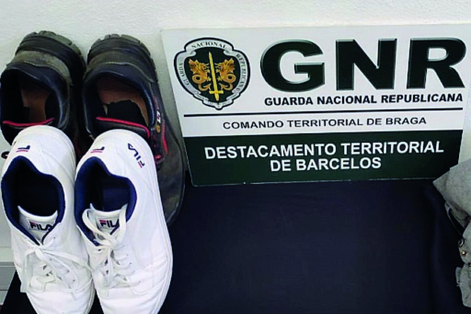 7200 euros apreendidos pela GNR, barcelos
