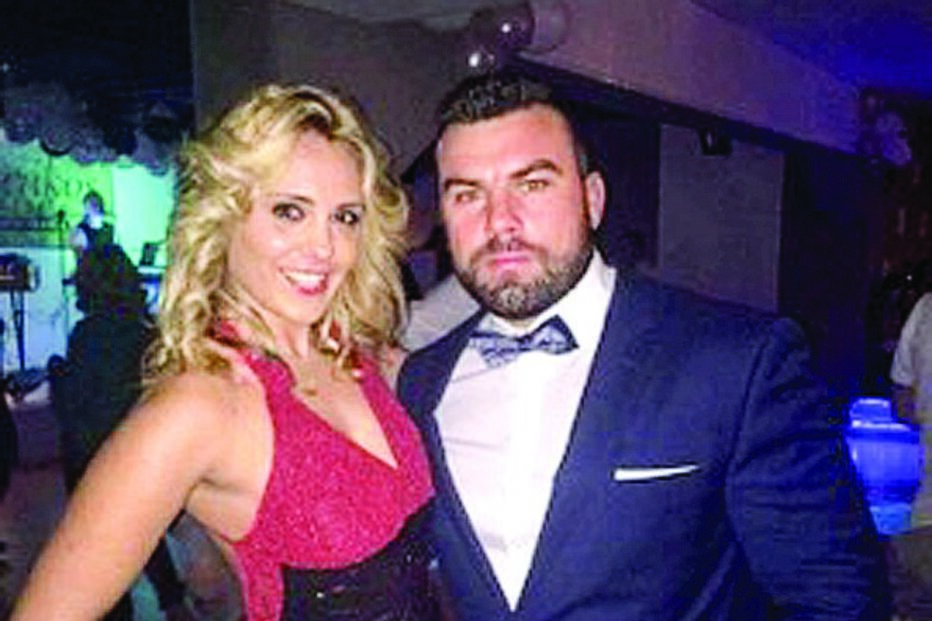 Sérgio Ribeiro e a mulher, Soraia