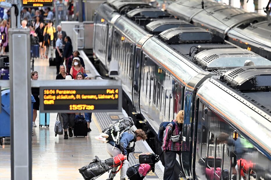 greve, comboios, inglaterra