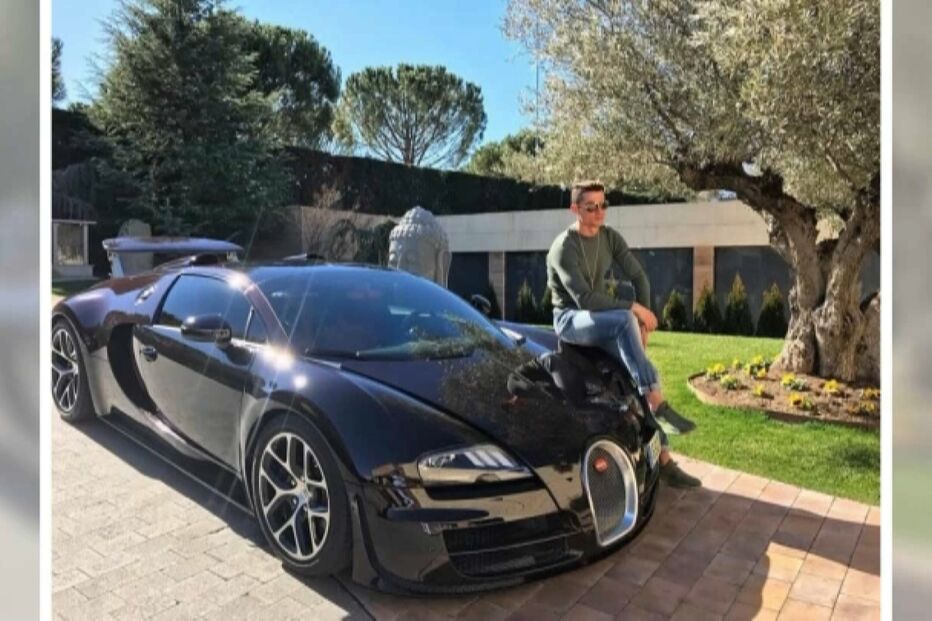 Mistério no acidente com carro de Ronaldo. Viatura de 2 milhões de euros esbarra contra muro