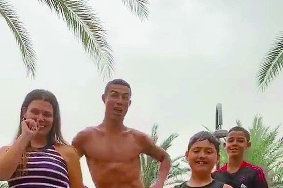 ronaldo, família, maiorca