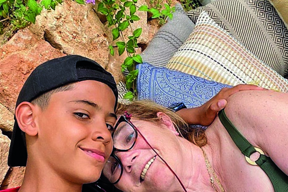 Dolores com Cristianinho