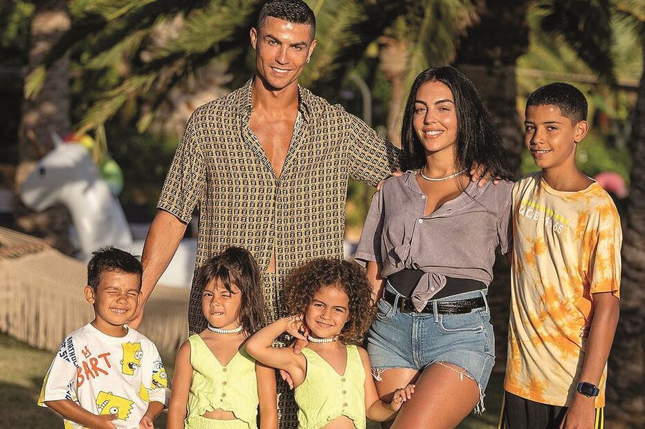 Georgina publicou uma nova foto em família 