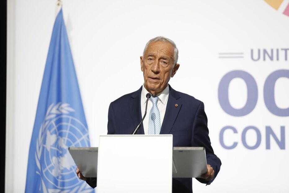 Marcelo Rebelo de Sousa na Conferência dos Oceanos 