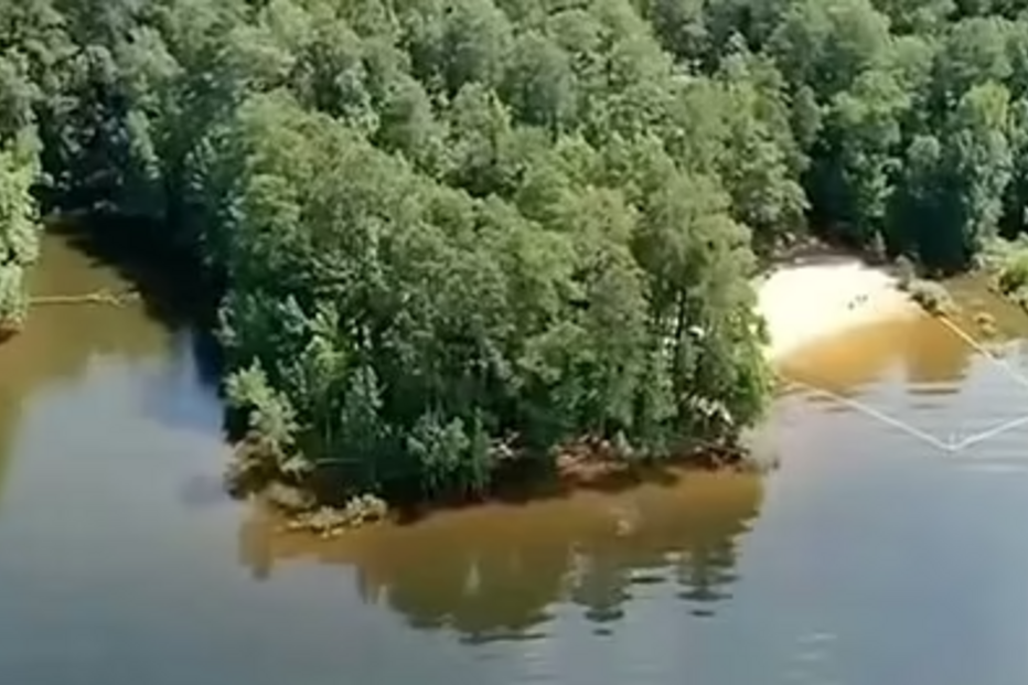 Lago, Amity Recreation Area, Geórgia, EUA