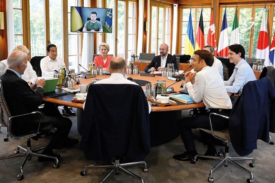 Ucrânia, guerra, Rússia, NATO, Volodymyr Zelensky, Cimeira do G7